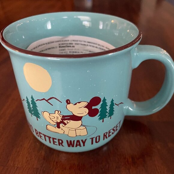Disney Other - NEW! Disney Mickey Mouse No Better Way to Reset Nature Mug Ceramic!